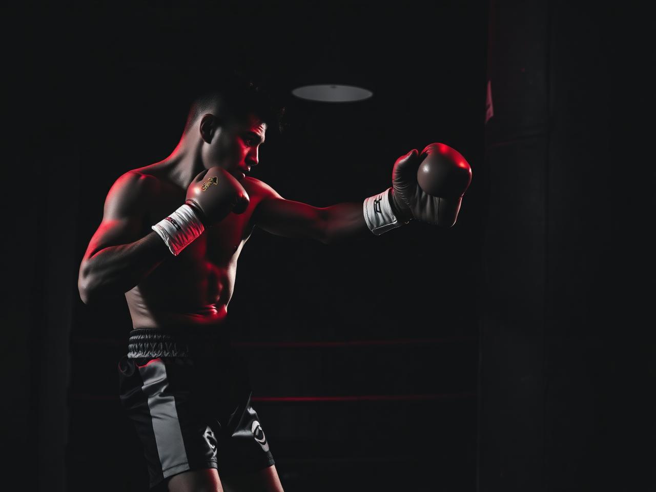 Muay Thai class at ISBC Bali